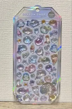 ボンボンドロップシール　フローズン　うみのいきもの　海の生き物　水族館
