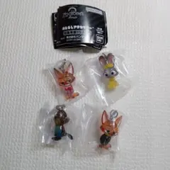 【き-12】ズートピア2 めじるしアクセサリー 4個セット　セミコンプ