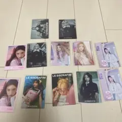 LE SSERAFIM トレーディングカードセット