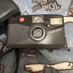 【動作確認済・美品】LEICA ライカ mini ELMAR フィルムカメラ LEICA ライカ mini Ⅱ ミニ2 ELMAR エルマー 35mm F3.5 + 純正ポーチ