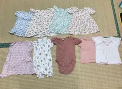 1点約¥220 12-18ヶ月 女の子 夏服9点セット ヨーロッパ製✨