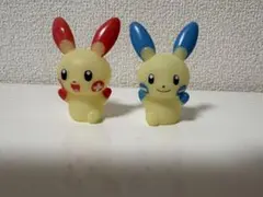 ポケモンキッズ　指人形　蓄光　プラスル　マイナン