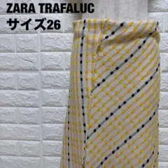 ZARA TRAFALUC 総柄タイトスカート S スタイリッシュ【957】
