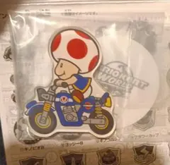 マリオカートワールド　キャラマグネッツ　アクリルマグネット　キノピオのサムネイル