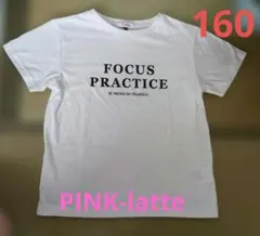 PINK-latte Tシャツ160cm FOCUS PRACTICE 白 Lのサムネイル