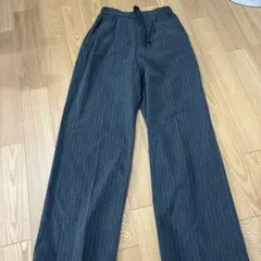 グリーンレーベルリラクシング ストライプ ワイドパンツ