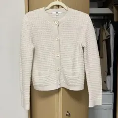 ユニクロ ニットショートジャケット