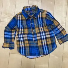 ☆美品　babyGAP ネルシャツ☆90☆チェック