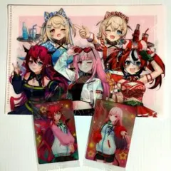 【限定セット】ホロライブ ウエハースカード＆クリアファイル 森カリオペ・IRyS