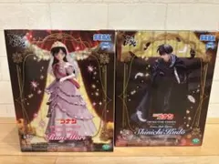 名探偵コナン フィギュア 工藤新一 毛利蘭 ２点セット　コナン