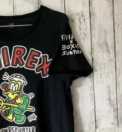 【平成Y2K】AVIREX×BOXERJUNTARO コラボ ビッグロゴTシャツのサムネイル