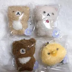 匿名新品　 BASIC RILAKKUMA FLOWER ぶらさげぬいぐるみ