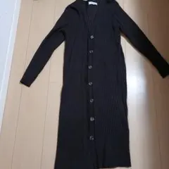 nano・universe　茶色ロングカーディガン