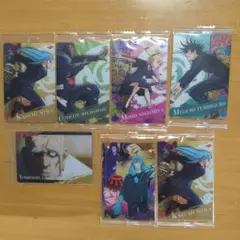 呪術廻戦のウエハースカードまとめ売り6種