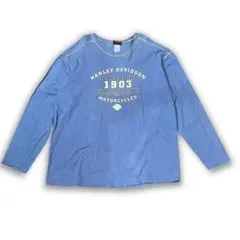 J*a様 【XL】 HARLEY DAVIDSON プリント ロンT 長袖Tシャ