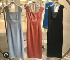 【再値下げ】snidel バックオープン ワンピース Black