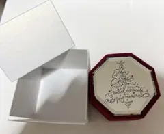 【新品未使用】サマンサタバサ　ジュエリーボックス　アクセサリーケース　赤 箱付き