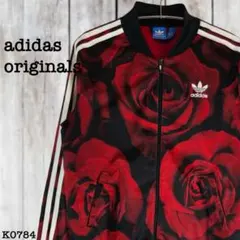 adidas originals TRACK TOPジャージ 薔薇 バラ - メルカリ