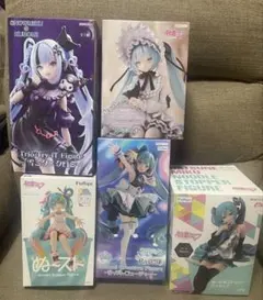 初音ミク×ラスカル 雪ミク×クロミ ヴィンテージドール さいとうなおき 黒星