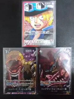 受け継がれる意志　シェパードピーター聖、ウォーキュリー聖、サボ リーダー、五老星