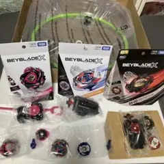 ベイキックオフセット FCバルセロナVer ベイブレードX 新品未開封 UX-0