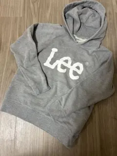 Lee フード付きパーカー Sサイズ グレー