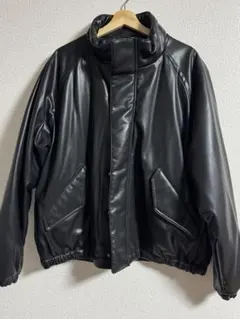 オーバーサイズ 裏キルティング トラックブルゾン