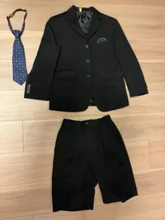 【卒入学】　男の子スーツ上下（120cm）3点セット