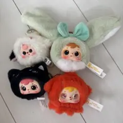 SAMUEL SAN XIAO MAO ぬいぐるみマスコット 4点セット