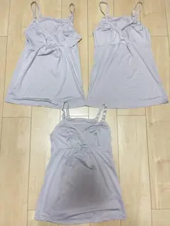 未使用 3枚セット キャミソール エアリズム ブラトップ スポーツブラ 好きも