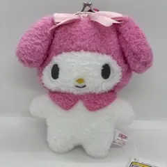 マイメロディ リボンがま口ポーチ ぬいぐるみ