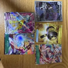 ポケモンカード ワンピースカード 5枚セット