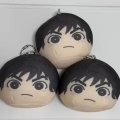 忍たま　おまんじゅう　にぎにぎマスコット肆　浜守一郎　3点