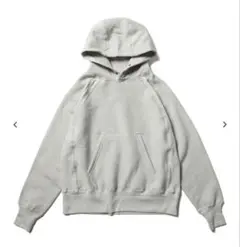 美品】COOME / ZIP HOODIE グレー S - メルカリ