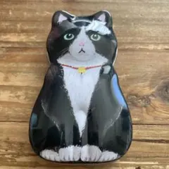 【未使用】KALDI カルディ ミニねこ缶 ハチワレ