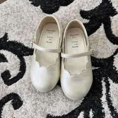 アプレレクール　フォーマルシューズ17cm ホワイト