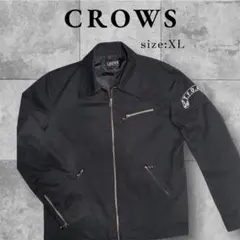 激レアCROWS クローズ T.F.O.A 髑髏 スカル 刺繍 ジャケット XL