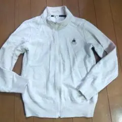 3can4on ジップアップジャケット アイボリー