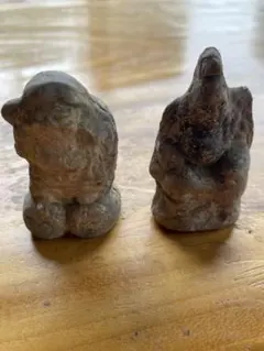 木彫り アンティーク 置物