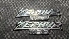じ*ん様 イナズマ400 タンクエンブレム　2個セット クローム じ*ん様 イナズマ400 タンクエンブレム 2個セット クローム - メルカリ