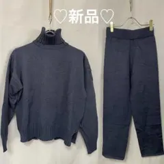 ♡新品♡ タートルニット トップス パンツセット