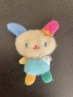 サンリオ ウサハナ ふわもこワッペンこれくしょんマスコット