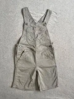GAP ベージュ デニムオーバーオール 5Y(110相当)