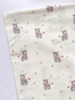 ラブレター うさぎ 綿 生地 韓国生地