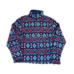 Columbia フリースジャケット ネイティブ柄 総柄 Mサイズ