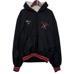 Holloway ハーフジップ アノラックパーカー プルオーバー 黒 XL 古着