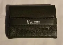 VACUA 本革 大容量 名刺入れ＆カードケース カーキ