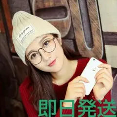 ★今季大人気　タグ付き　ニット帽★男女兼用★新品★ベージュ