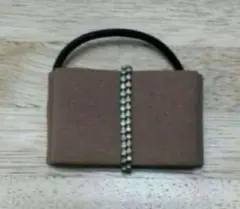 新品⭐︎ROPÉ PICNICビジューラインヘアゴム（ベージュ）のサムネイル