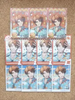 【匿名配送】にじさんじ 三ミ一体 北見遊征 チェキ風カード 11枚セット